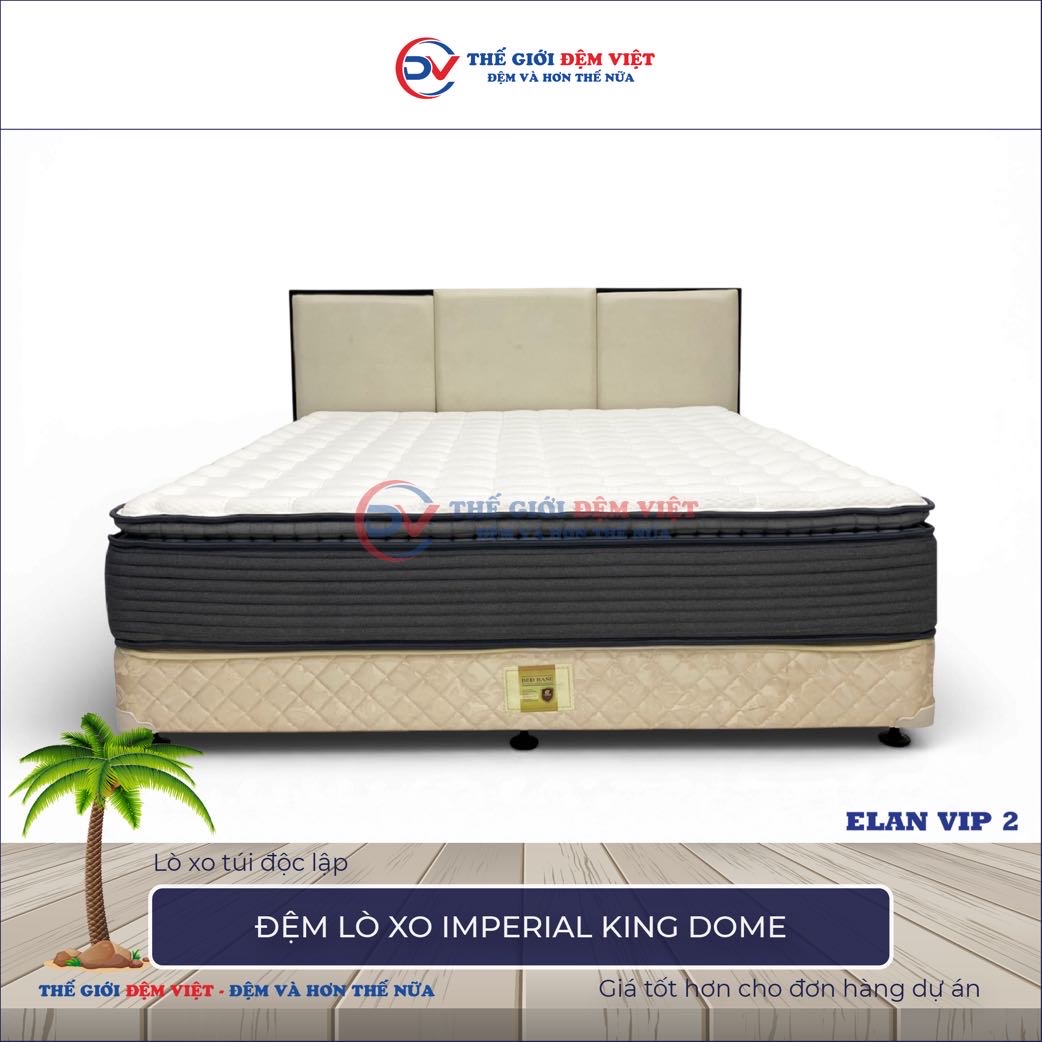 Đệm lò xo Elan IMPERIAL KING DOME